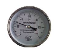 Termometar priključak pozadi do 120 C