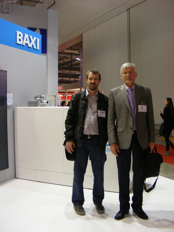 Kotao na gas Baxi Baxi stand Milano